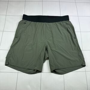 Ten Thousand Shorts Mens Medium Green Tactical 7" Athletic Train Workout Hike